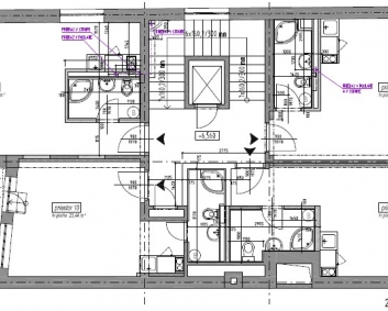 Na prenájom celý apartmánový dom 7-podlažný v centre Bratislavy I.
